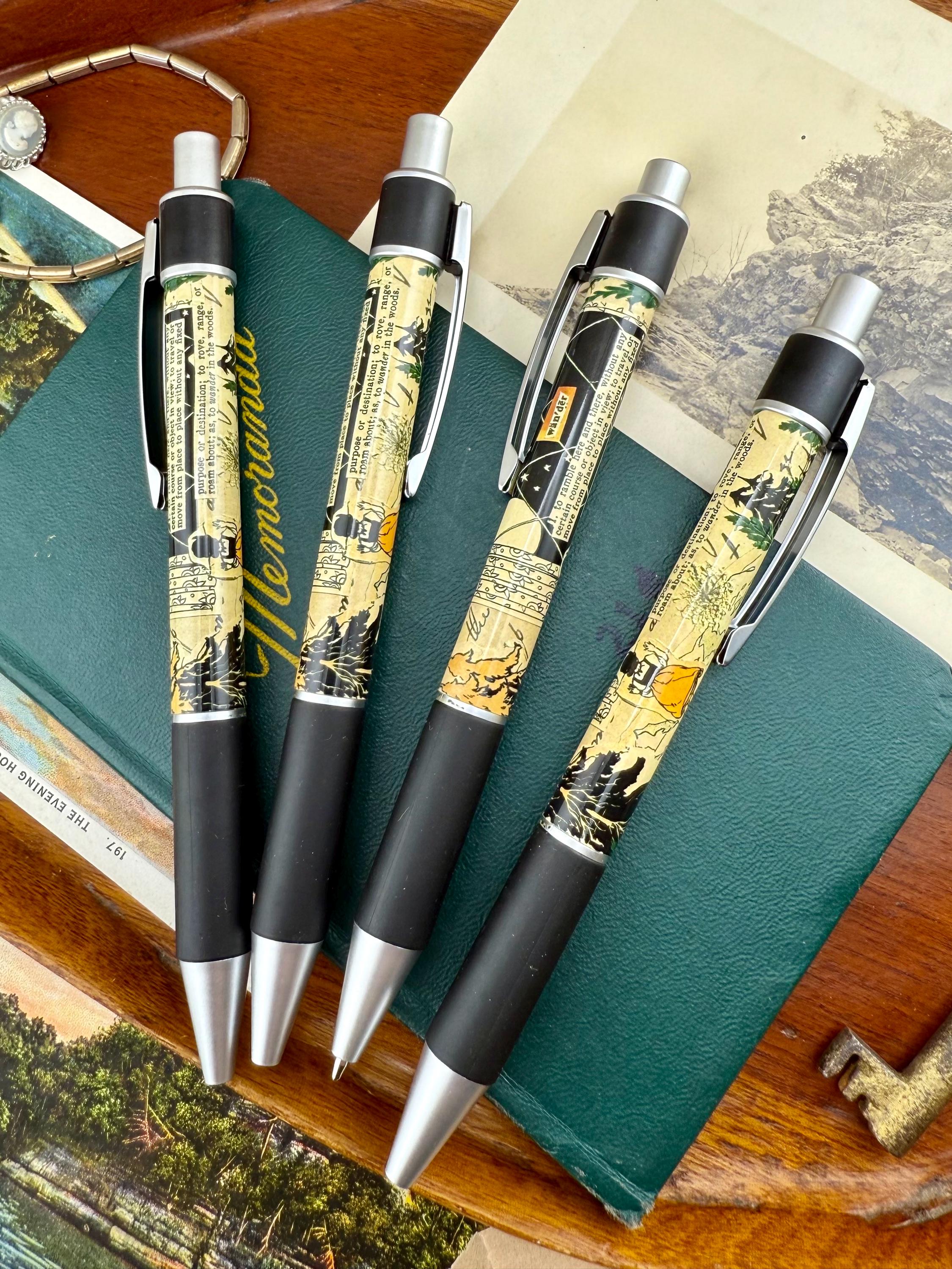 Wanderlust Collage Art Pen