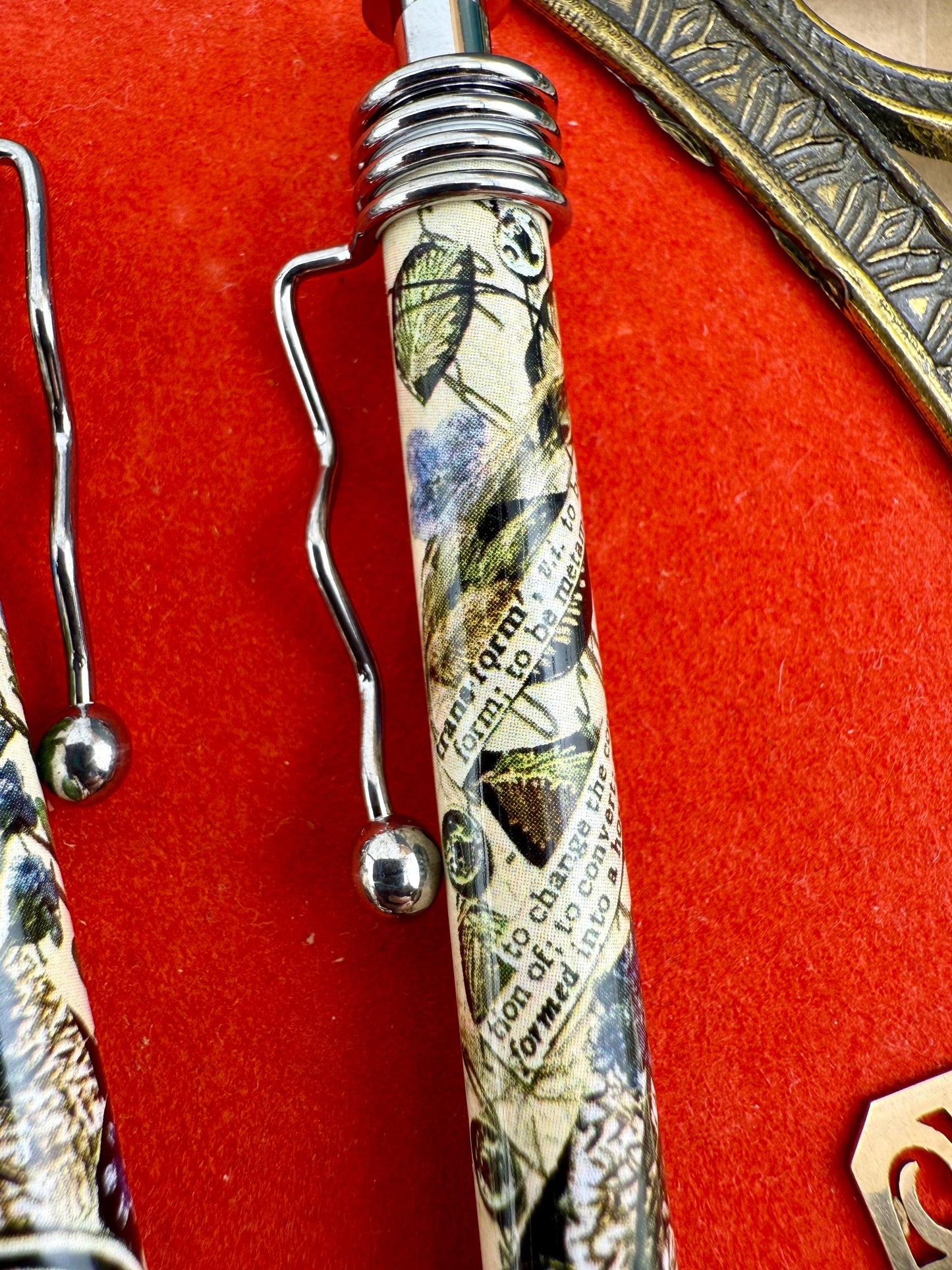 Crow Brain Transformation Collage Art Pen