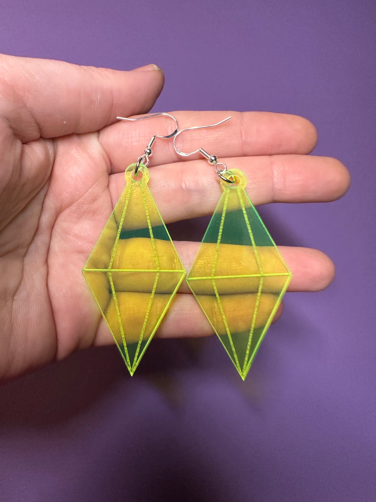 SIMS Plumbob Earrings