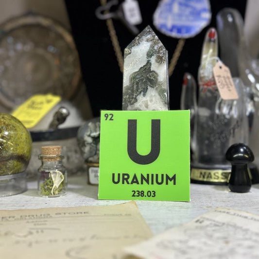 Uranium Glowing Element Sticker
