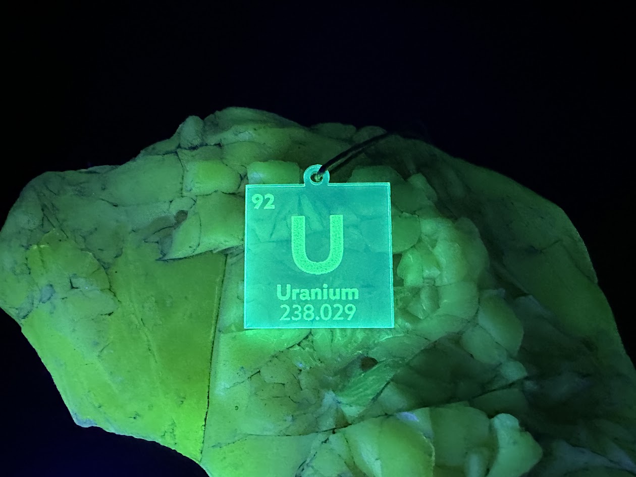 Uranium Tile Acrylic Ornament
