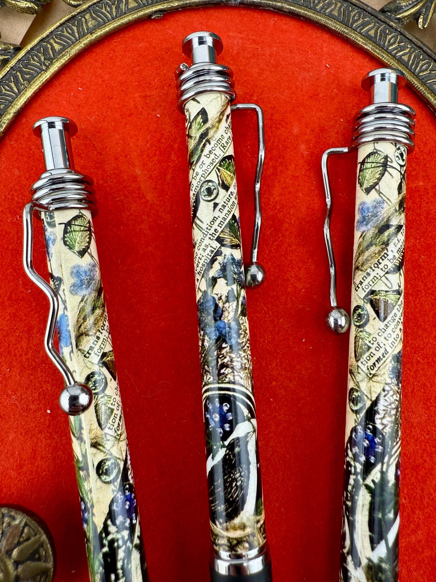 Crow Brain Transformation Collage Art Pen