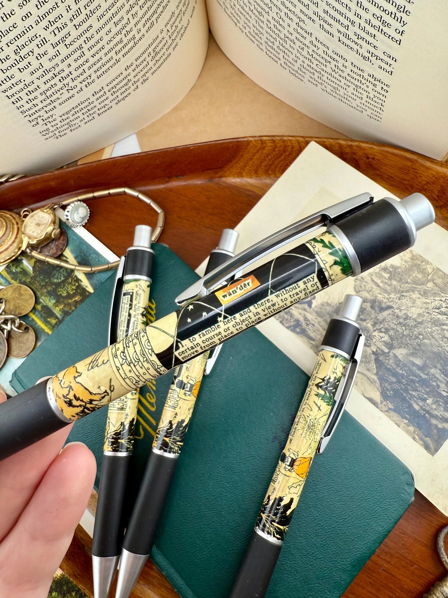 Wanderlust Collage Art Pen