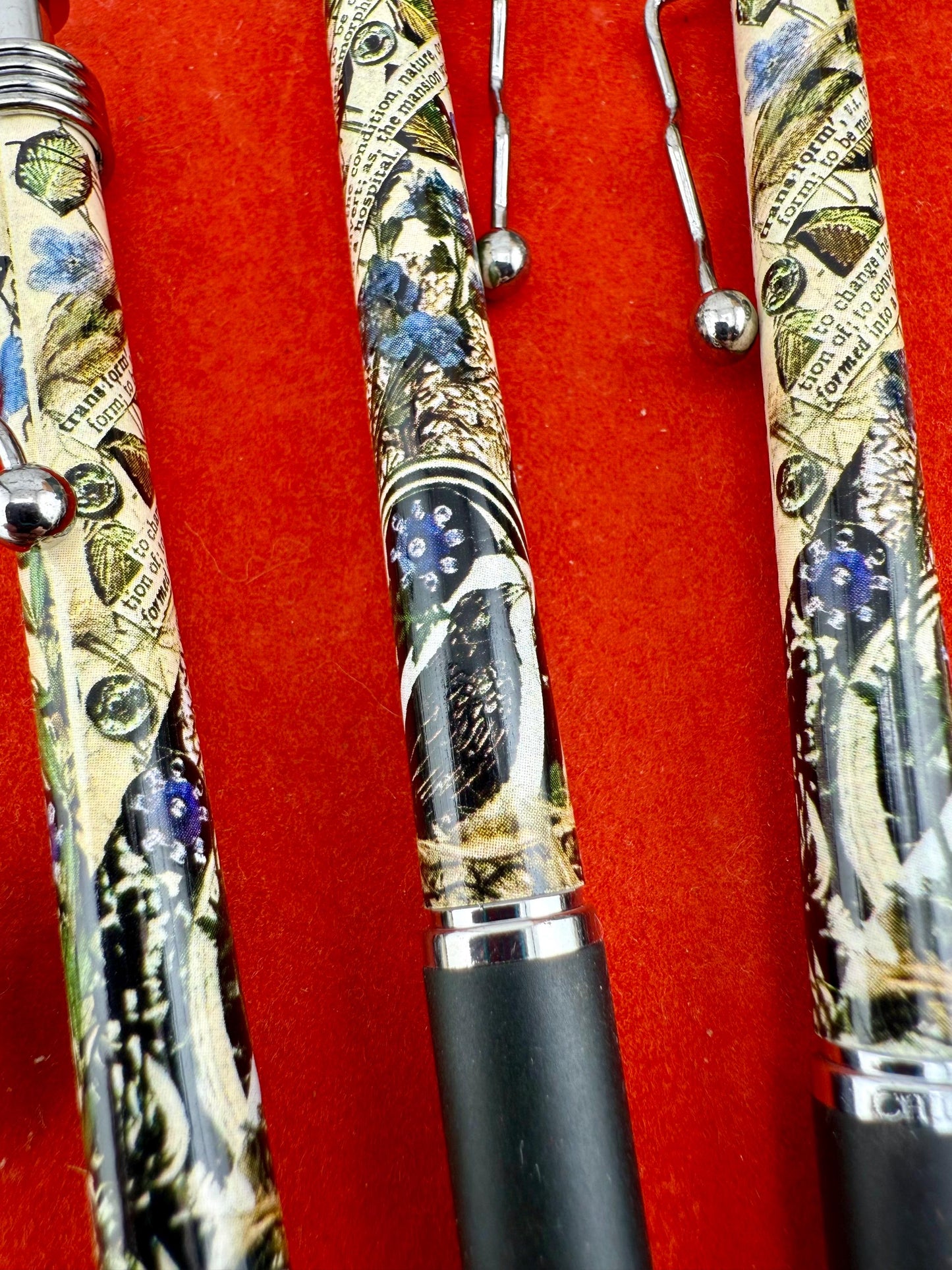 Crow Brain Transformation Collage Art Pen