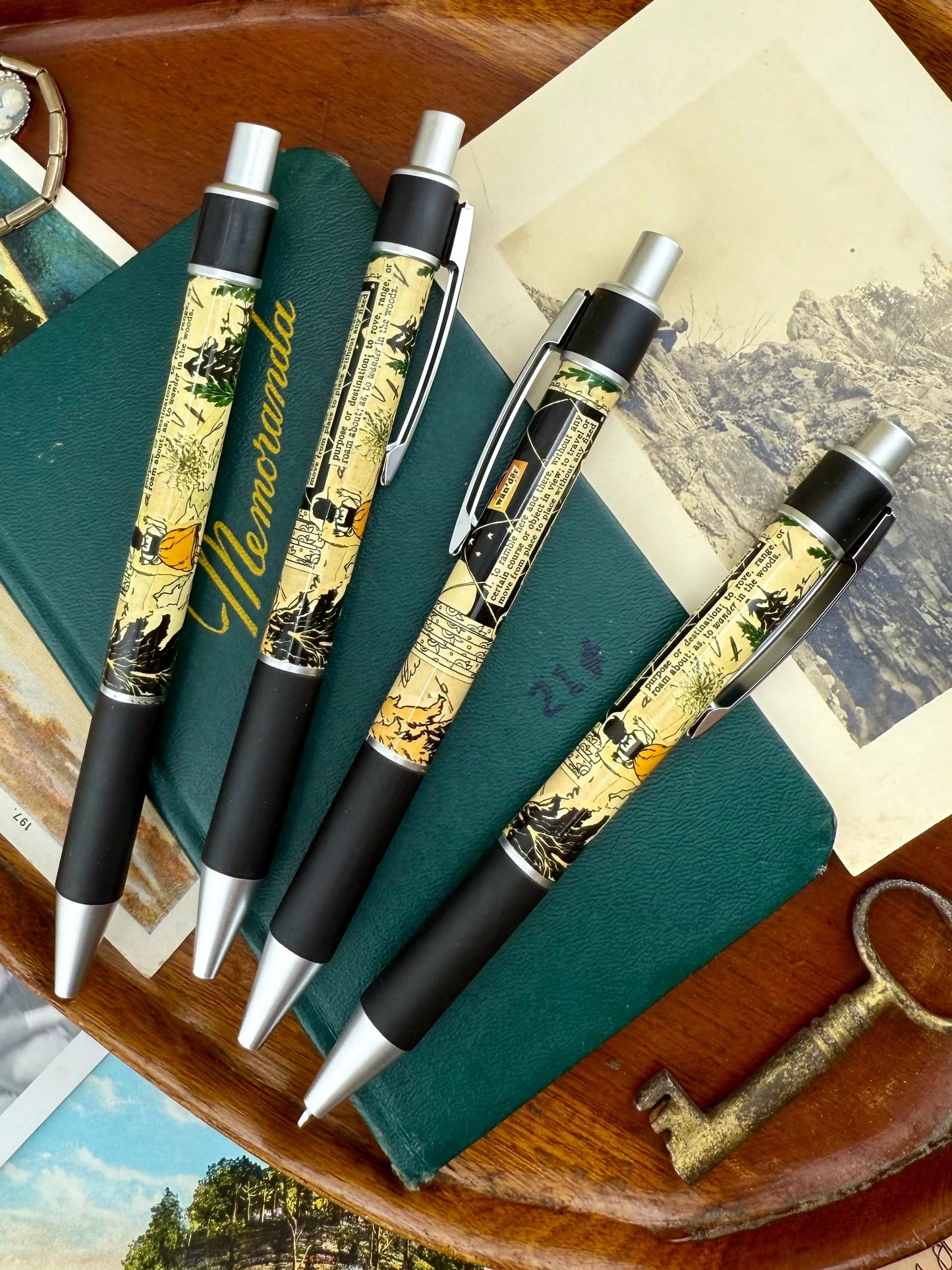 Wanderlust Collage Art Pen