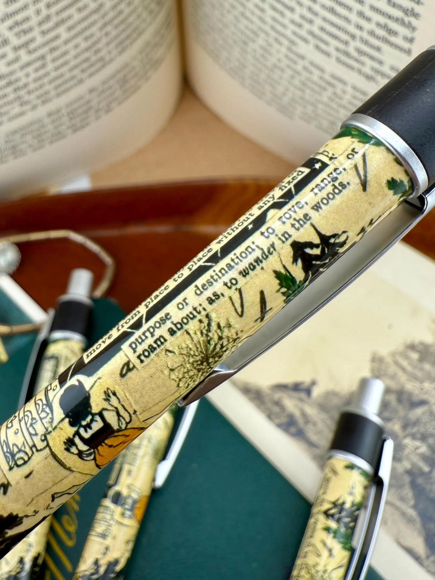 Wanderlust Collage Art Pen