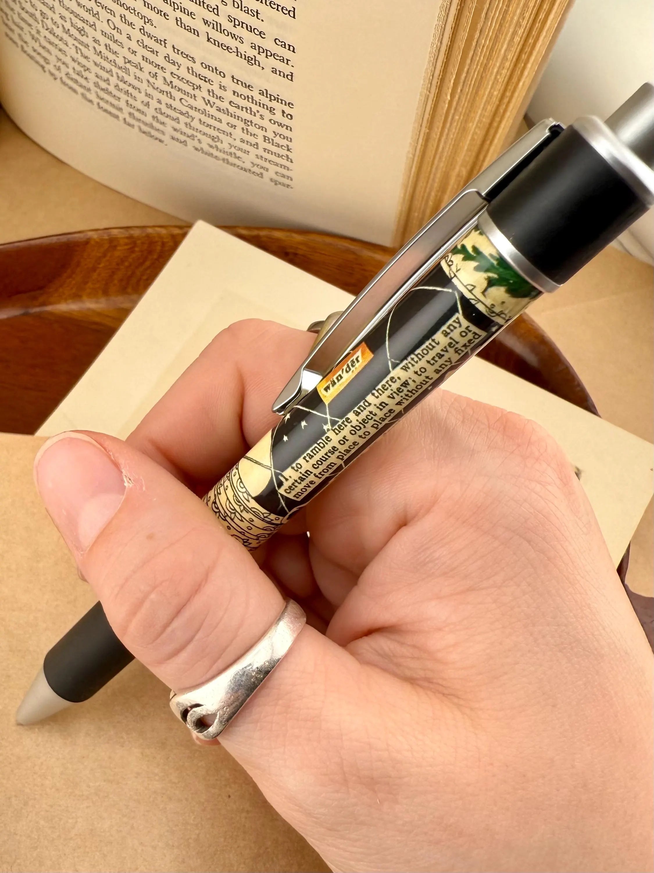 Wanderlust Collage Art Pen