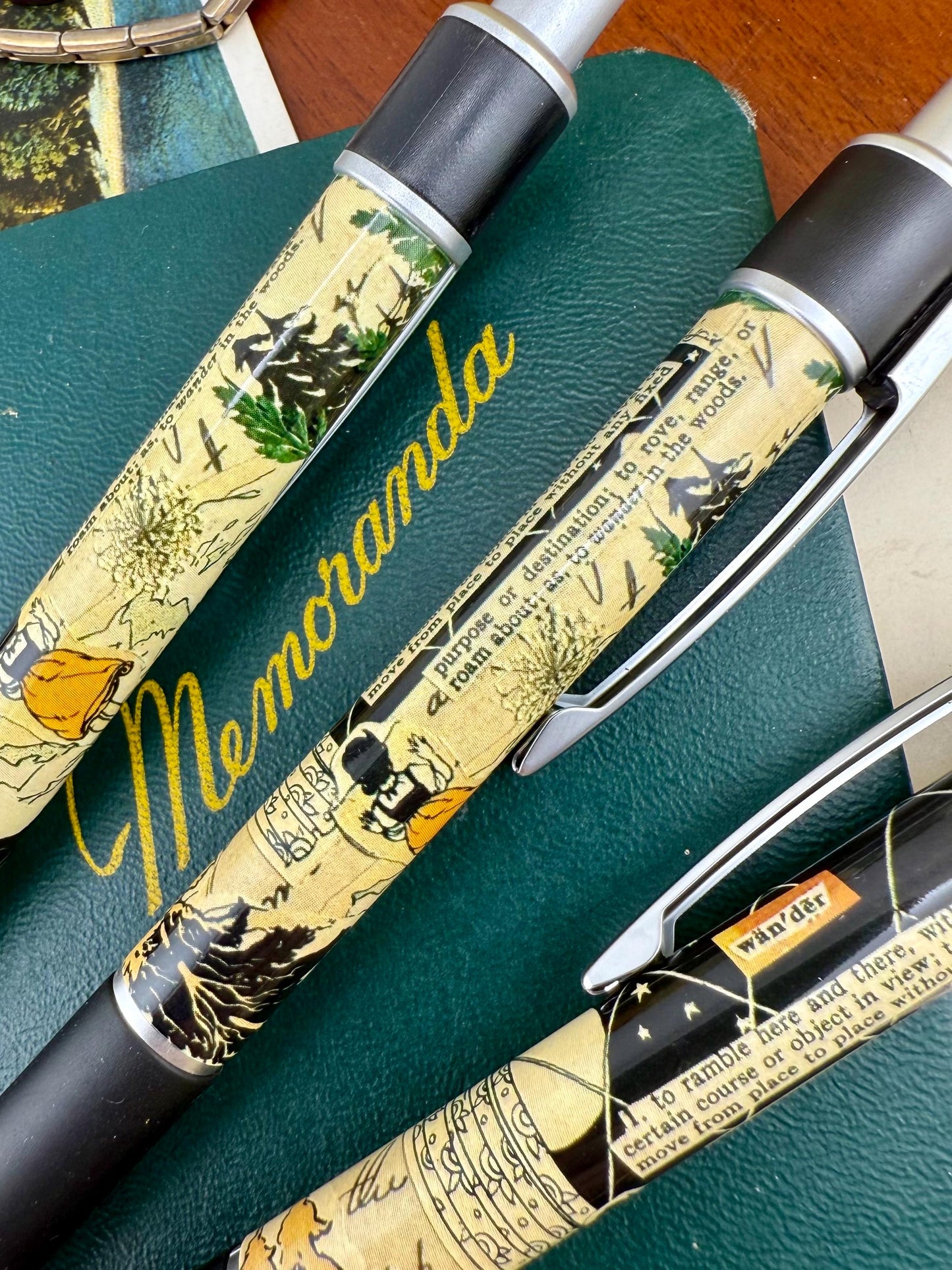 Wanderlust Collage Art Pen