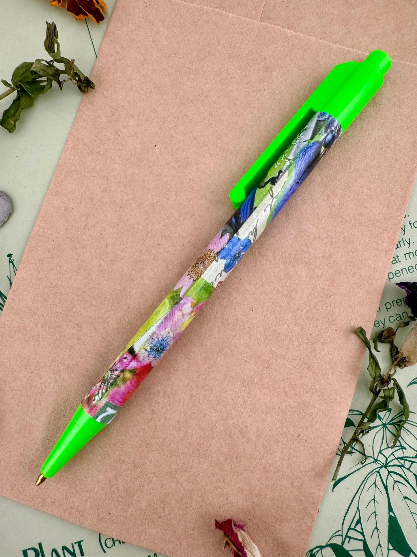 Sweetie Bird Collage Art Pen